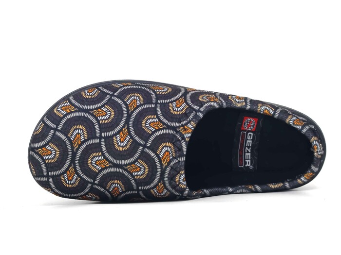 Gezer Zenne 16124.00 PVC Gondol Kışlık Ev Terliği Siyah - Gezer (1)