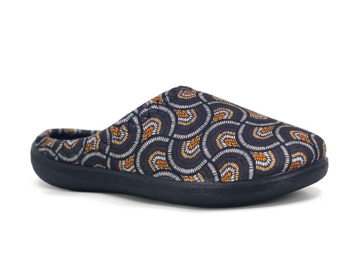 Gezer Zenne 16124.00 PVC Gondol Kışlık Ev Terliği Siyah - Gezer