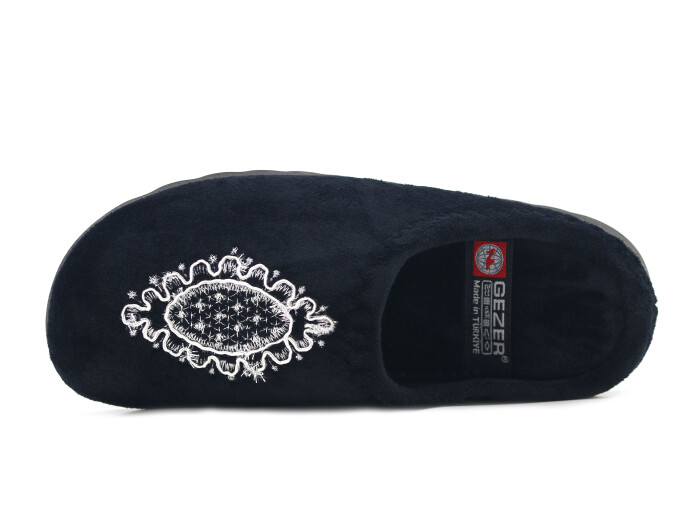 Gezer Zenne 16128.00 Nakışlı Gondol Ev Terliği Siyah - 2