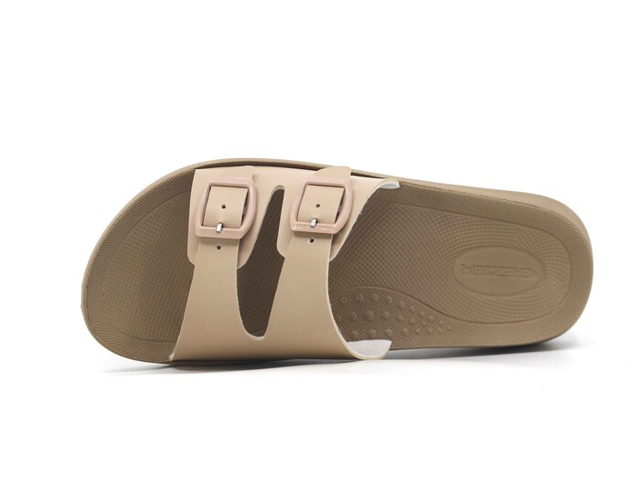 Gezer Zenne 16131.02 Çift Toka Günlük Terlik Kum Beji - Gezer (1)