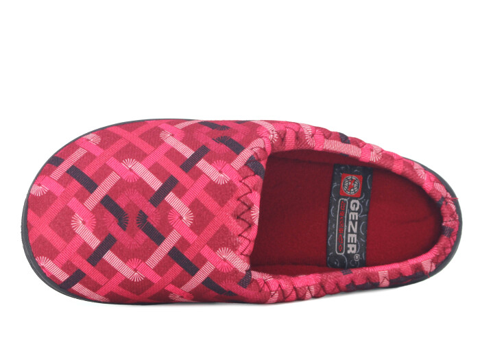 Gezer Zenne 16151.00 PVC Gondol Kışlık Ev Terliği Bordo - Gezer (1)