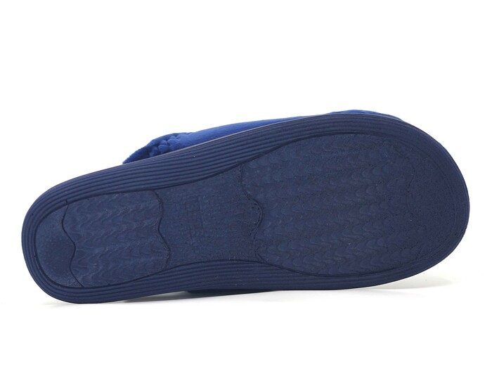 Gezer Zenne 16159.00 Nakışlı Traşlı Ev Terliği Lacivert - 3