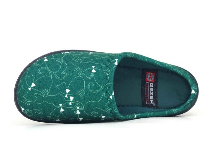 Gezer Zenne 16162.00 PVC Gondol Kışlık Ev Terliği Petrol Yeşili - 2