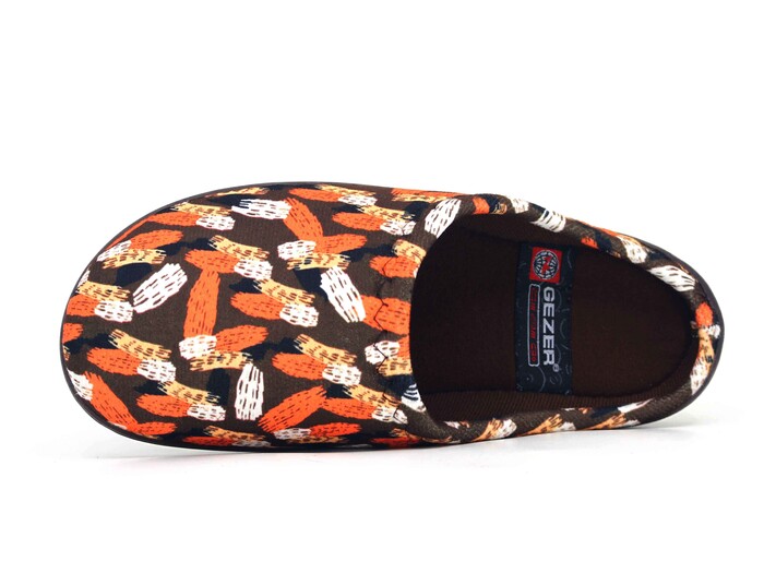 Gezer Zenne 16163.00 PVC Gondol Kışlık Ev Terliği Kahve - Gezer (1)