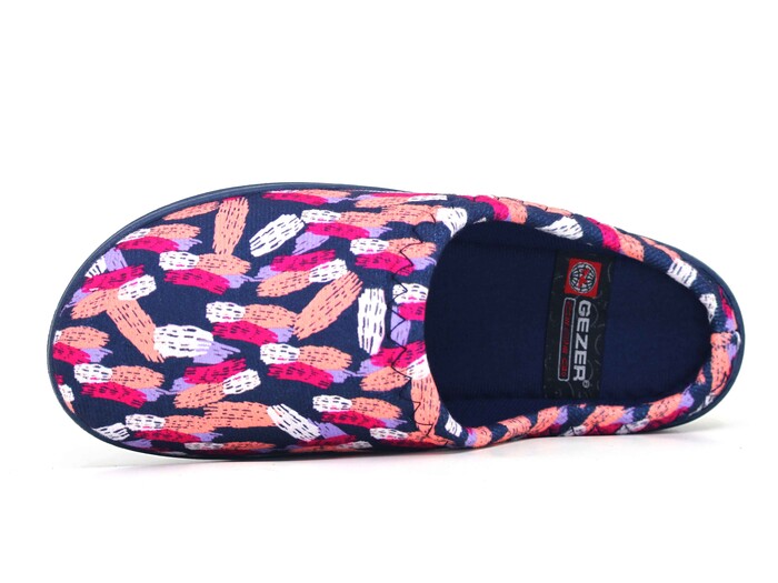 Gezer Zenne 16163.00 PVC Gondol Kışlık Ev Terliği Lacivert - Gezer (1)