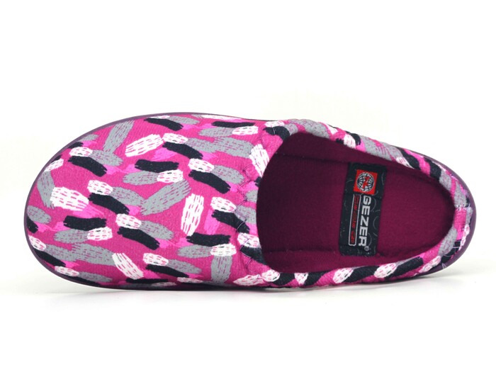 Gezer Zenne 16163.00 PVC Gondol Kışlık Ev Terliği Mor - Gezer (1)