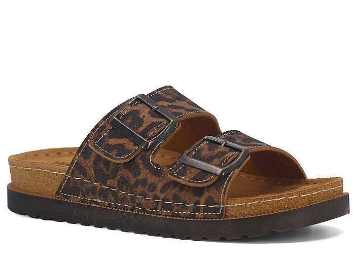 Gezer Zenne 16323.04 Naturela Günlük Terlik Taba - Bej - 1