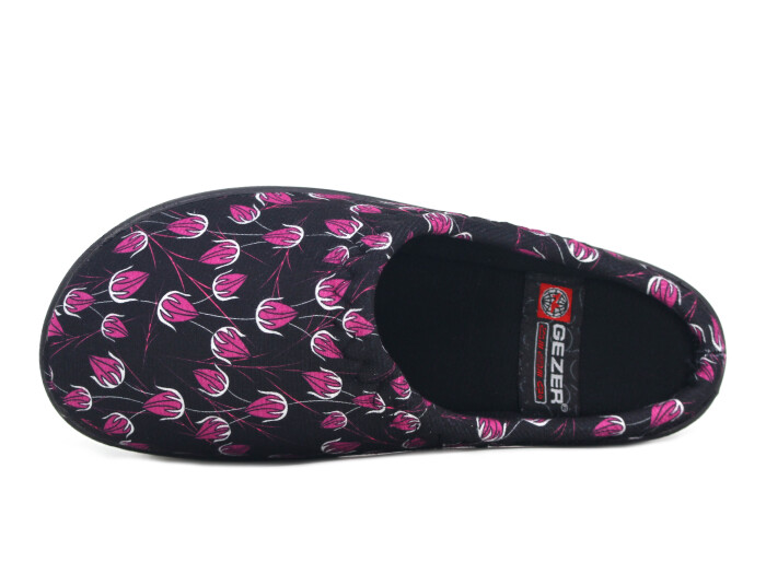 Gezer Zenne 16385.05 PVC Gondol Kışlık Ev Terliği Siyah - 2