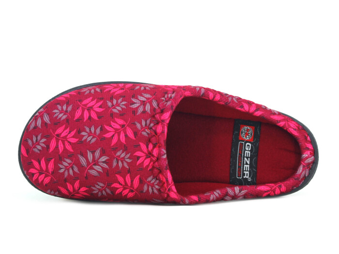 Gezer Zenne 16391.00 PVC Gondol Kışlık Ev Terliği Bordo - 2