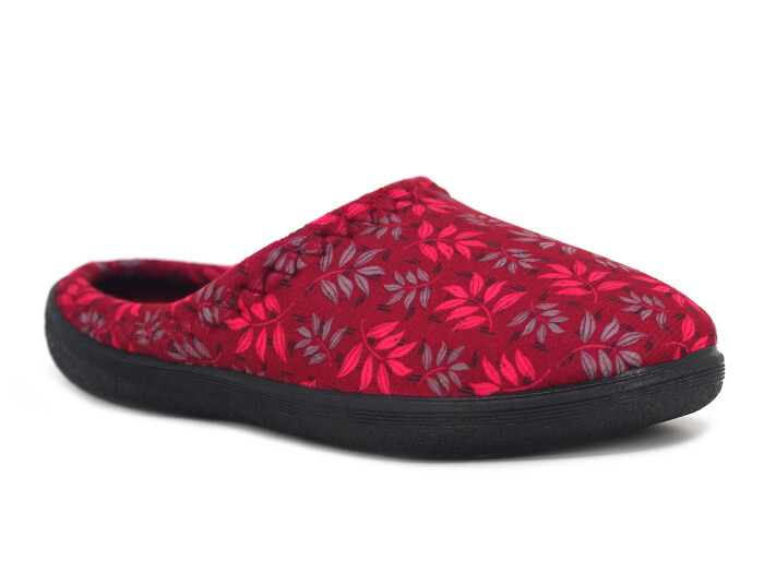 Gezer Zenne 16391.00 PVC Gondol Kışlık Ev Terliği Bordo - 1