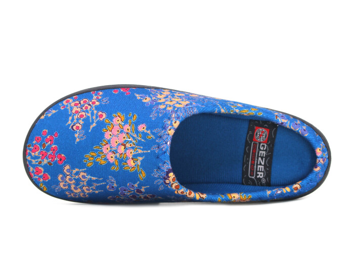 Gezer Zenne 16392.00 PVC Gondol Kışlık Ev Terliği Petrol Mavisi - Gezer (1)