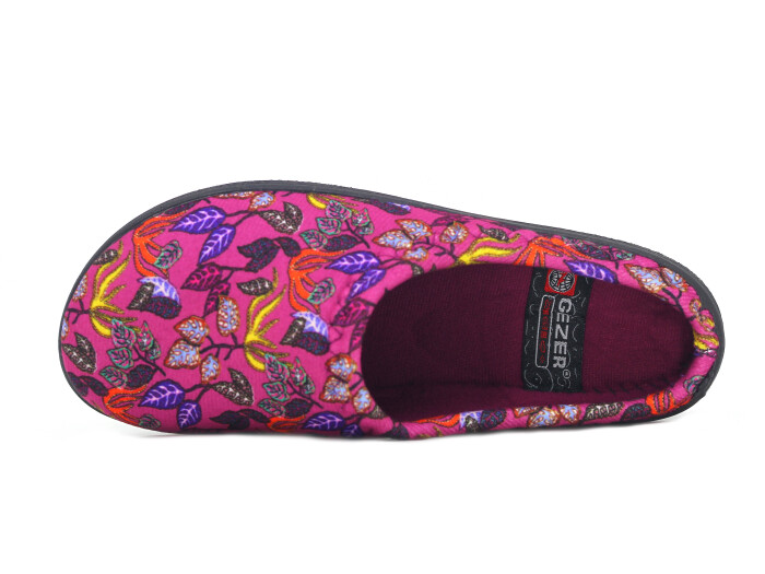 Gezer Zenne 16393.00 PVC Gondol Kışlık Ev Terliği Mor - Gezer (1)