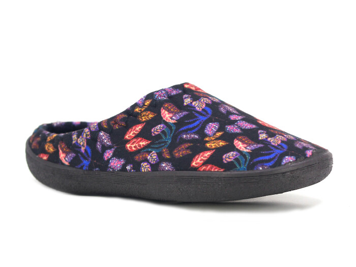 Gezer Zenne 16393.00 PVC Gondol Kışlık Ev Terliği Siyah - Gezer