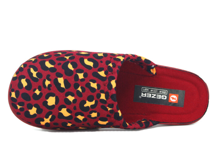 Gezer Zenne 16418.00 Traşlı Ev Terliği Bordo - Gezer (1)