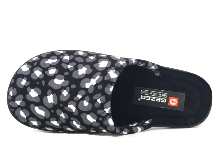 Gezer Zenne 16418.00 Traşlı Ev Terliği Siyah - 2