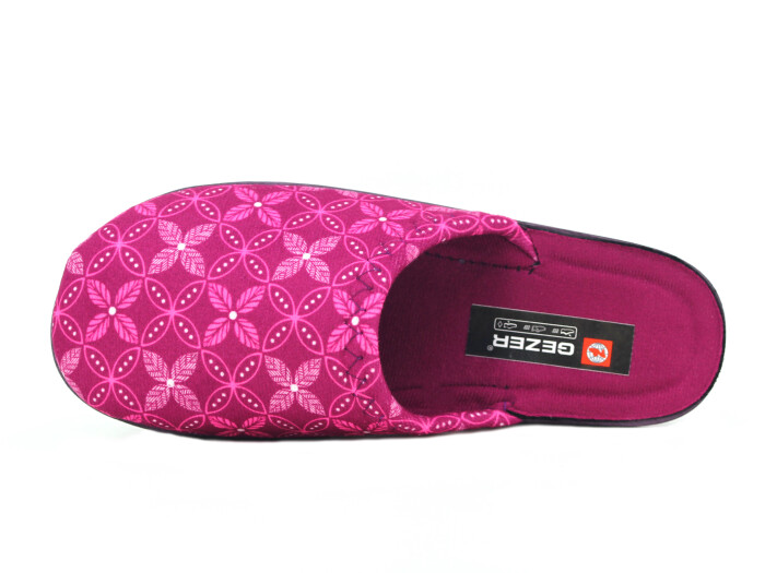 Gezer Zenne 16419.00 Traşlı Ev Terliği Mor - Gezer (1)