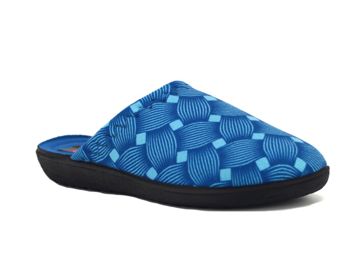 Gezer Zenne 16420.00 Traşlı Ev Terliği Petrol Mavisi - Gezer