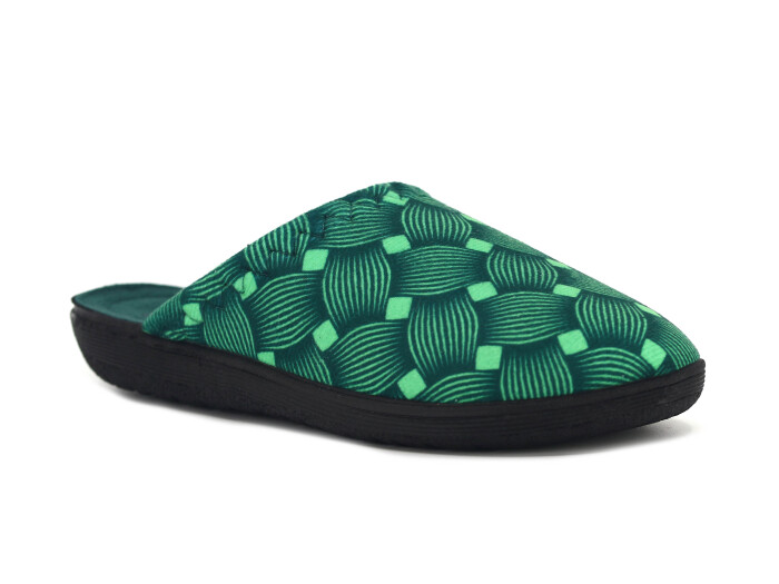 Gezer Zenne 16420.00 Traşlı Ev Terliği Petrol Yeşili - Gezer