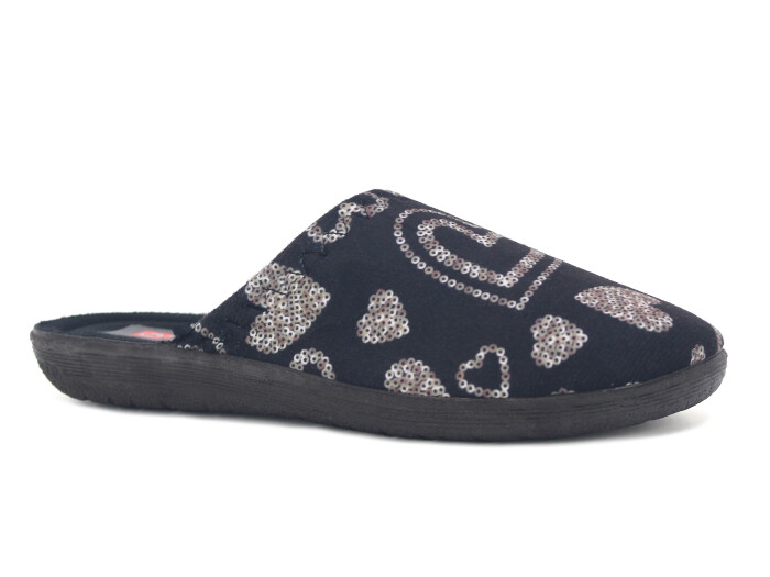 Gezer Zenne 16421.00 Traşlı Ev Terliği Siyah - Gezer