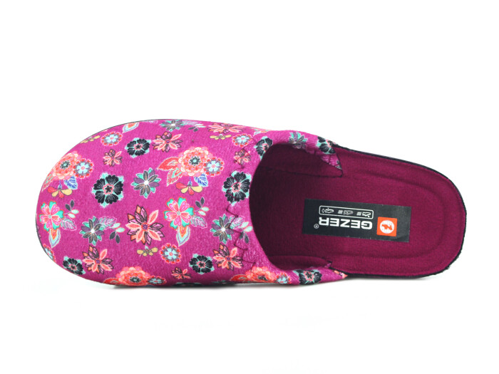 Gezer Zenne 16422.00 Traşlı Ev Terliği Mor - Gezer (1)