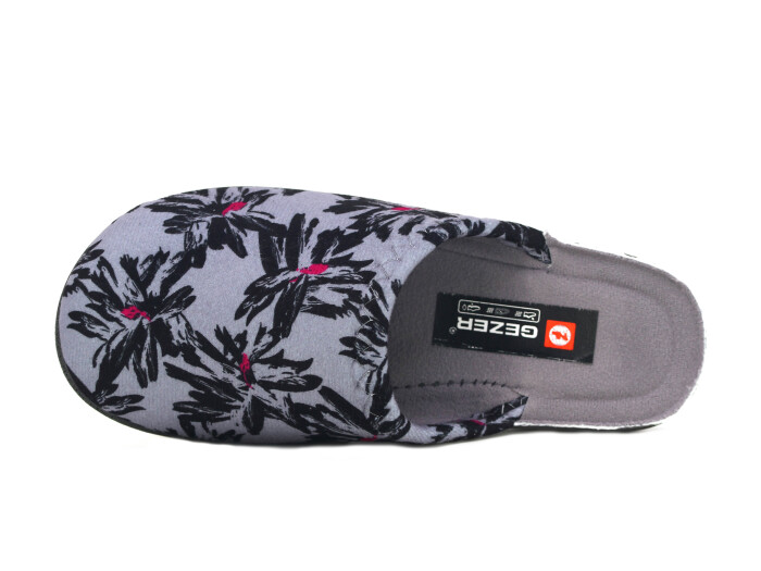 Gezer Zenne 16423.00 Traşlı Ev Terliği Gri - Gezer (1)