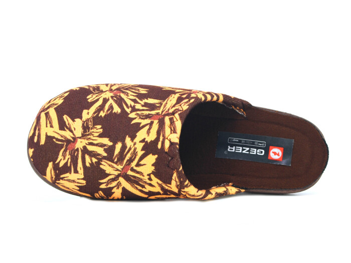 Gezer Zenne 16423.00 Traşlı Ev Terliği Kahve - Gezer (1)