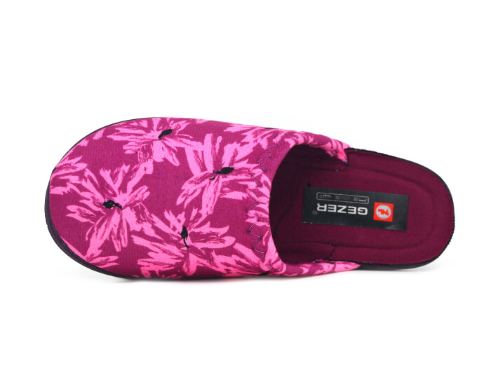 Gezer Zenne 16423.00 Traşlı Ev Terliği Mor - Gezer (1)