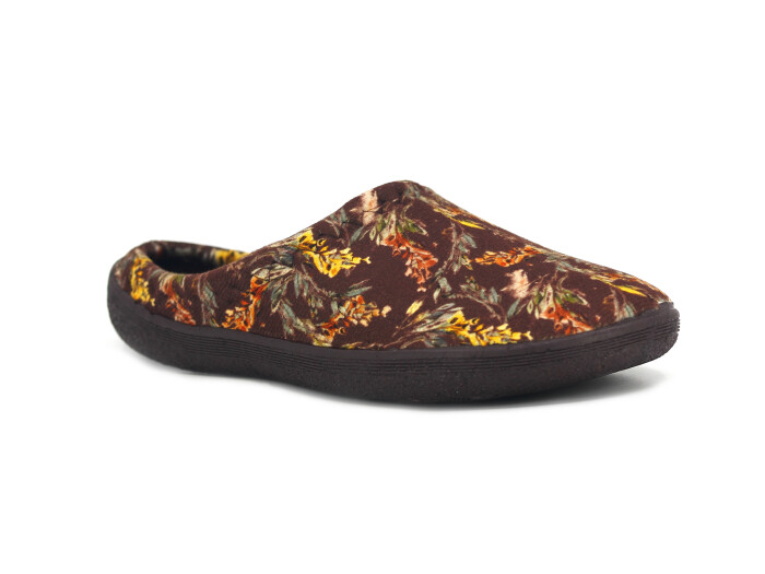 Gezer Zenne 16666.00 PVC Gondol Kışlık Ev Terliği Kahve - Gezer