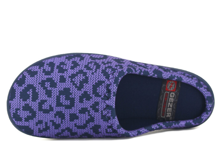 Gezer Zenne 16424.00 PVC Gondol Kışlık Ev Terliği Lacivert - 2