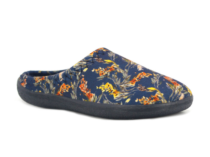 Gezer Zenne 16666.00 PVC Gondol Kışlık Ev Terliği Lacivert - Gezer