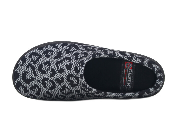 Gezer Zenne 16424.00 PVC Gondol Kışlık Ev Terliği Siyah - Gezer (1)