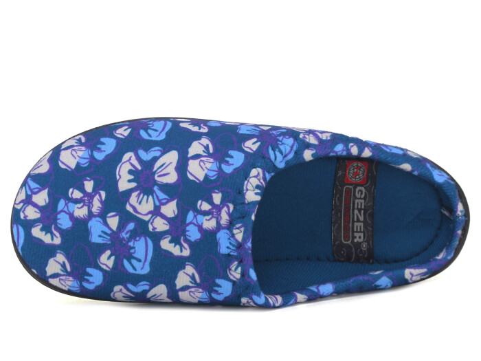 Gezer Zenne 16425.00 PVC Gondol Kışlık Ev Terliği Petrol Mavisi - Gezer (1)