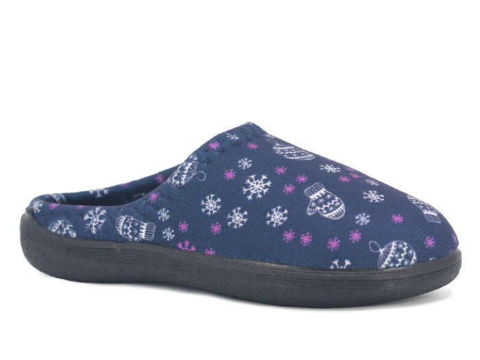 Gezer Zenne 16426.00 PVC Gondol Kışlık Ev Terliği Lacivert - 1