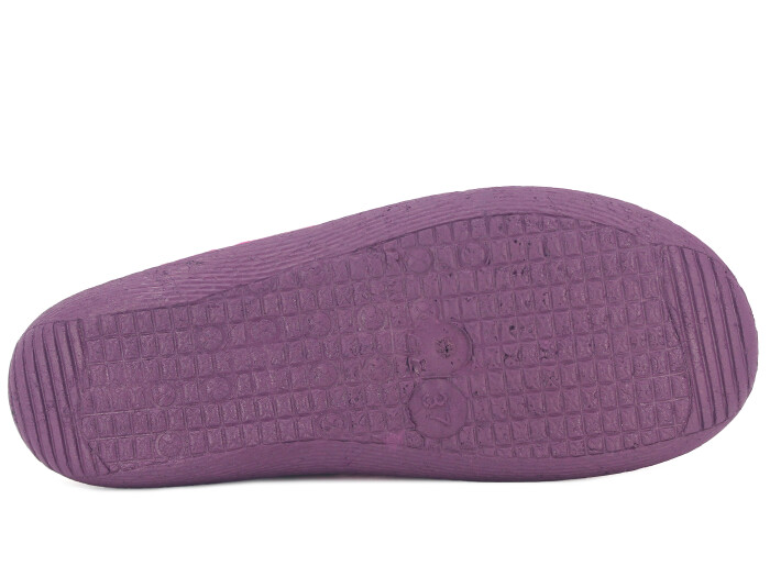 Gezer Zenne 16426.00 PVC Gondol Kışlık Ev Terliği Mor - 3