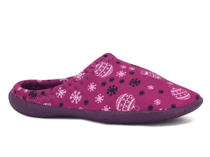 Gezer Zenne 16426.00 PVC Gondol Kışlık Ev Terliği Mor - Gezer