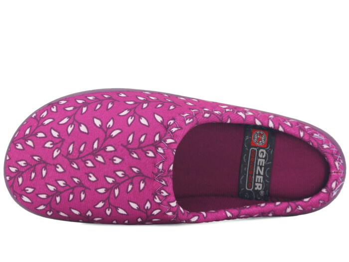 Gezer Zenne 16428.00 PVC Gondol Kışlık Ev Terliği Mor - Gezer (1)