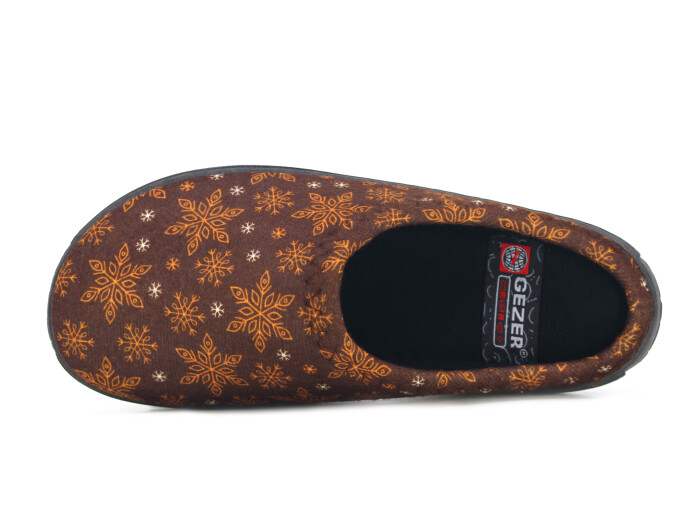 Gezer Zenne 16429.00 Gondol Kışlık Ev Terliği Kahve - Gezer (1)