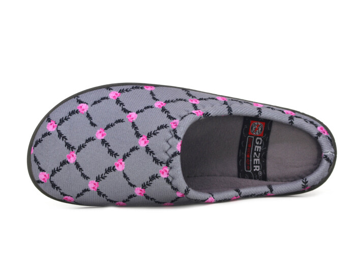 Gezer Zenne 16430.00 Gondol Kışlık Ev Terliği Gri - Gezer (1)