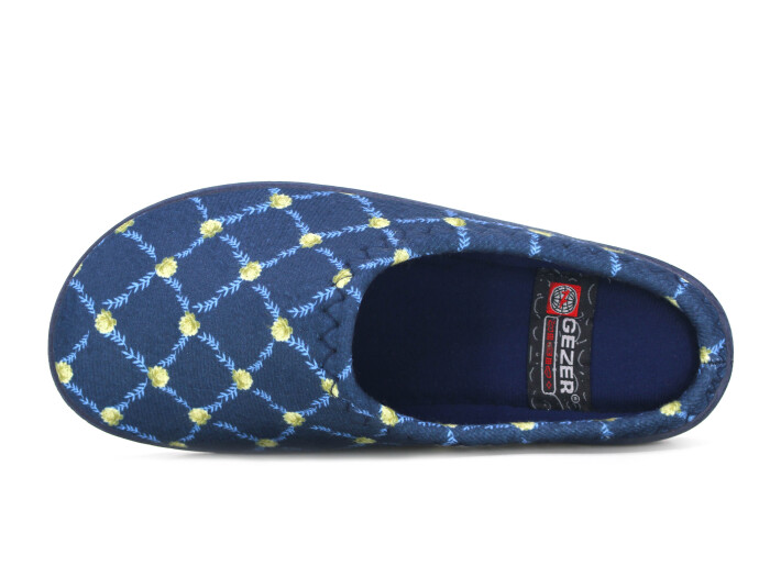 Gezer Zenne 16430.00 Gondol Kışlık Ev Terliği Lacivert - Gezer (1)