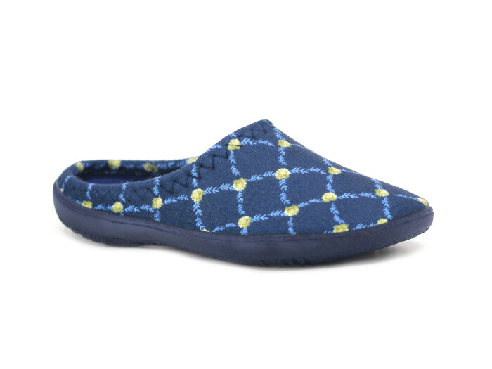 Gezer Zenne 16430.00 Gondol Kışlık Ev Terliği Lacivert - Gezer