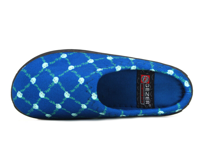 Gezer Zenne 16430.00 Gondol Kışlık Ev Terliği Petrol Mavisi - Gezer (1)