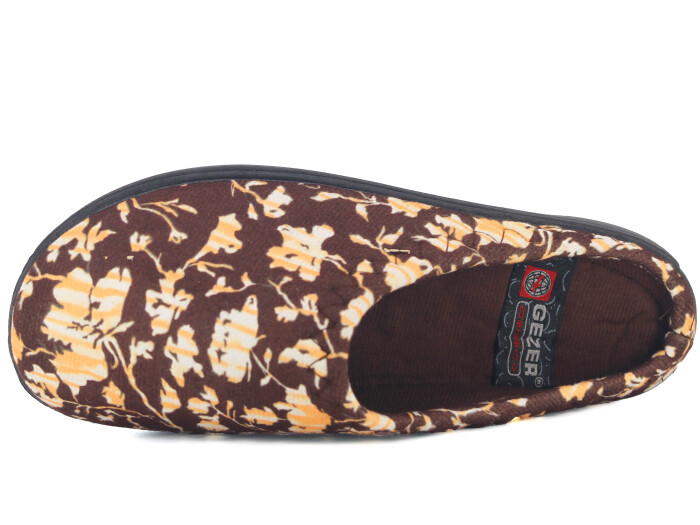 Gezer Zenne 16474.00 Gondol Kışlık Ev Terliği Kahve - Gezer (1)