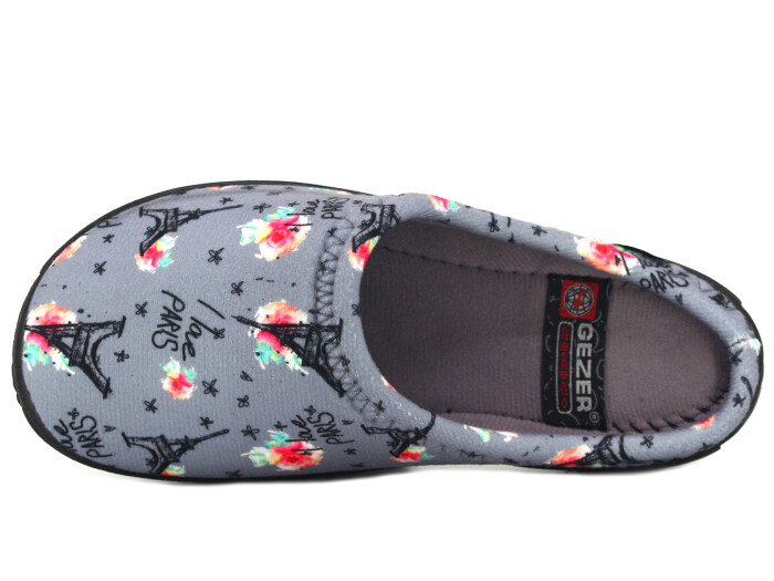 Gezer Zenne 16526.00 Gondol Kışlık Ev Terliği Gri - Gezer (1)