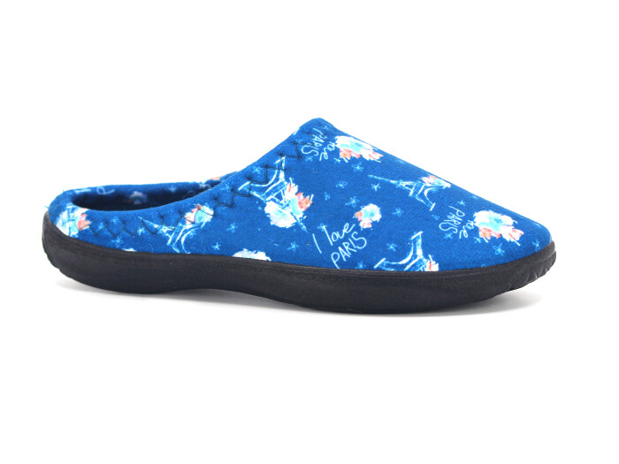 Gezer Zenne 16526.00 Gondol Kışlık Ev Terliği Petrol Mavisi - Gezer