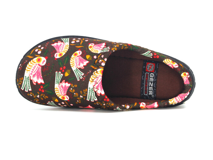 Gezer Zenne 16529.00 Gondol Kışlık Ev Terliği Kahve - Gezer (1)