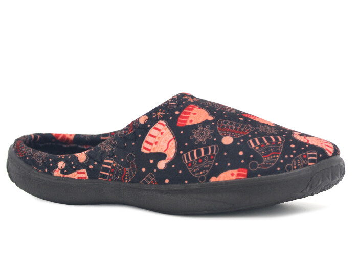 Gezer Zenne 16530.00 Gondol Kışlık Ev Terliği Siyah - Gezer