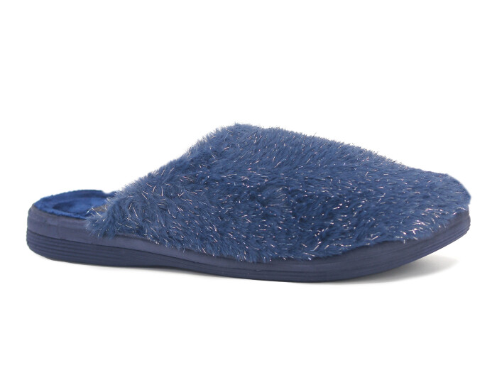 Gezer Zenne 16537.00 Havlulu Traşlı Ev Terliği Lacivert - 1