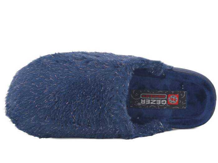 Gezer Zenne 16537.00 Havlulu Traşlı Ev Terliği Lacivert - Gezer (1)