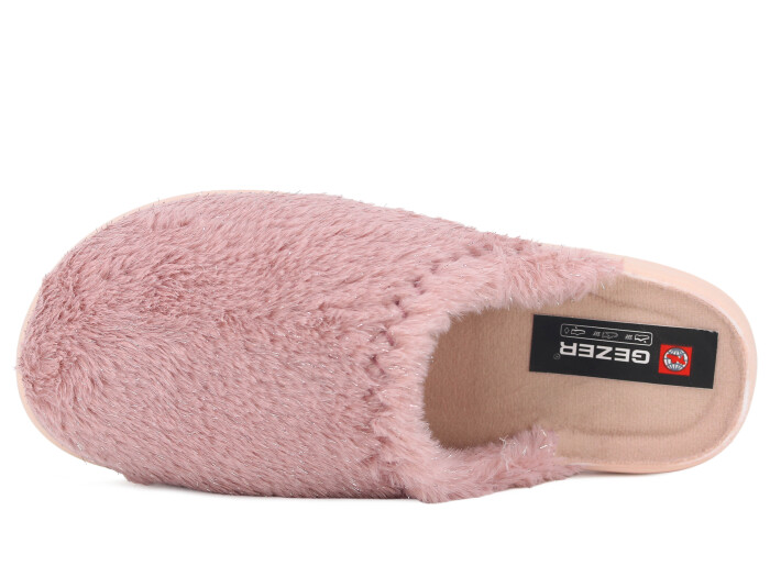 Gezer Zenne 16537.00 Havlulu Traşlı Ev Terliği Pudra - Gezer (1)