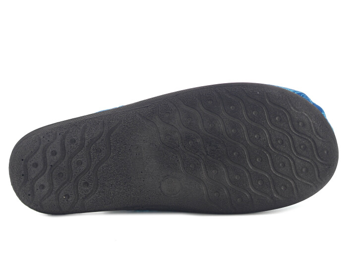 Gezer Zenne 16541.00 Traşlı Ev Terliği Petrol Mavisi - 3